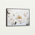 Floral 1196 Canvas Art 18" x 24" / 45 x 60 cm / Black