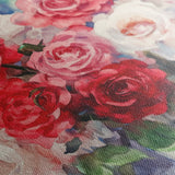 Floral 1198 Canvas Art 18" x 24" / 45 x 60 cm / Black