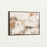 Abstract 120 Canvas Art 18" x 24" / 45 x 60 cm / Black