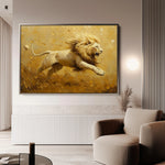 Animals 120 Canvas Art 18" x 24" / 45 x 60 cm / Black