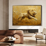 Animals 120 Canvas Art 18" x 24" / 45 x 60 cm / Black