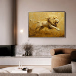 Animals 120 Canvas Art 18" x 24" / 45 x 60 cm / Black