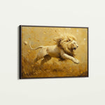 Animals 120 Canvas Art 18" x 24" / 45 x 60 cm / Black