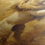 Animals 120 Canvas Art 18" x 24" / 45 x 60 cm / Black