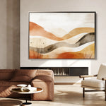 Boho 120 Canvas Art 18" x 24" / 45 x 60 cm / Black