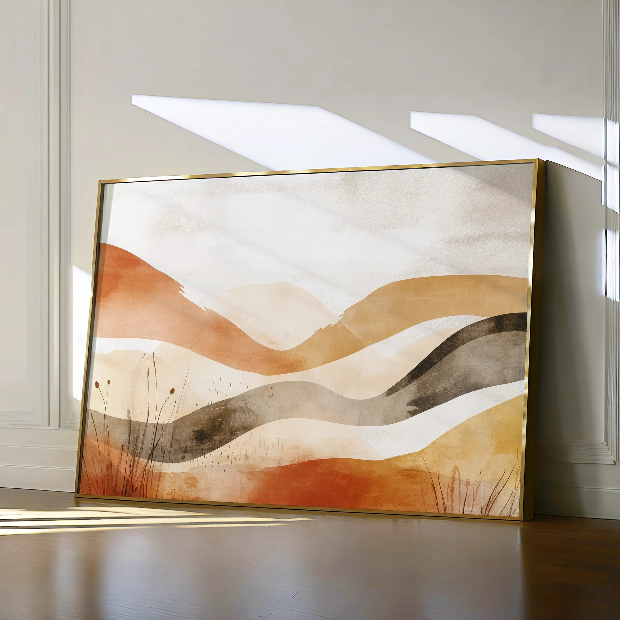 Boho 120 Canvas Art 18" x 24" / 45 x 60 cm / Black