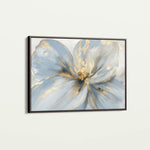 Floral 120 Canvas Art 18" x 24" / 45 x 60 cm / Black