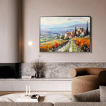 Landscape 120 Canvas Art 18" x 24" / 45 x 60 cm / Black