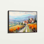 Landscape 120 Canvas Art 18" x 24" / 45 x 60 cm / Black