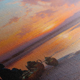 Orientalist 120 Canvas Art 18" x 24" / 45 x 60 cm / Black