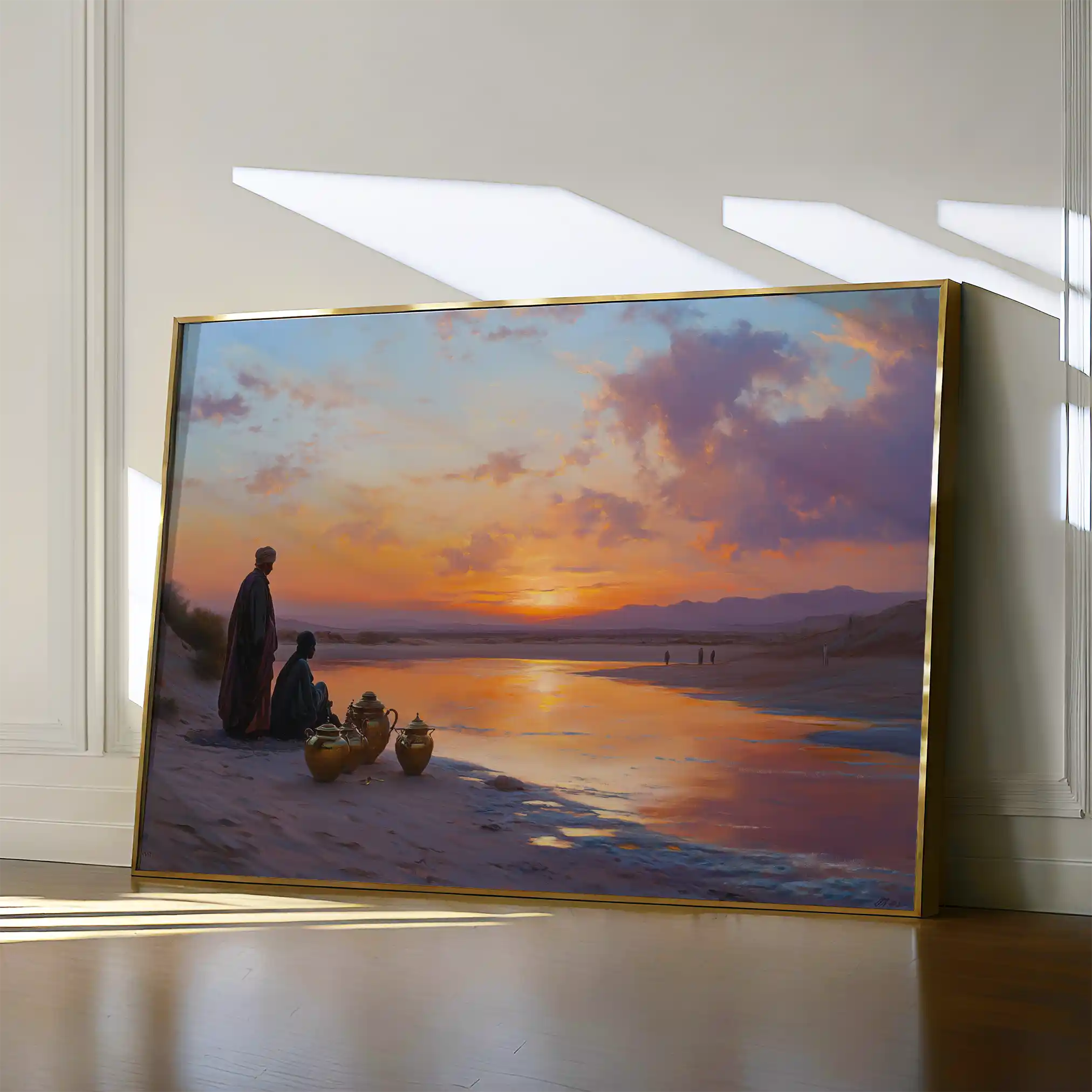 Orientalist 120 Canvas Art 60 x 40 cm / Black