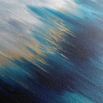 Abstract 1200 Canvas Art 16" x 16" / 40 x 40 cm / Black