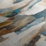 Abstract 1201 Canvas Art 16" x 16" / 40 x 40 cm / Black