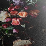 Floral 1202 Canvas Art 18" x 24" / 45 x 60 cm / Black