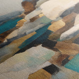 Abstract 1203 Canvas Art 16" x 16" / 40 x 40 cm / Black