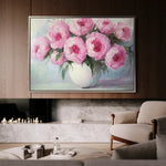 Floral 1203 Canvas Art 18" x 24" / 45 x 60 cm / Black