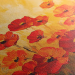 Floral 1204 Canvas Art 18" x 24" / 45 x 60 cm / Black
