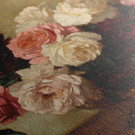 Floral 1206 Canvas Art 18" x 24" / 45 x 60 cm / Black