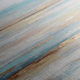 Abstract 1207 Canvas Art 16" x 16" / 40 x 40 cm / Black