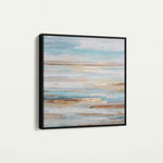 Abstract 1207 Canvas Art 60 x 60 cm / Black