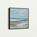 Abstract 1208 Canvas Art 60 x 60 cm / Black