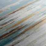 Abstract 1209 Canvas Art 16" x 16" / 40 x 40 cm / Black