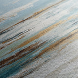 Abstract 1209 Canvas Art 16" x 16" / 40 x 40 cm / Black