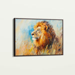 Animals 121 Canvas Art 18" x 24" / 45 x 60 cm / Black