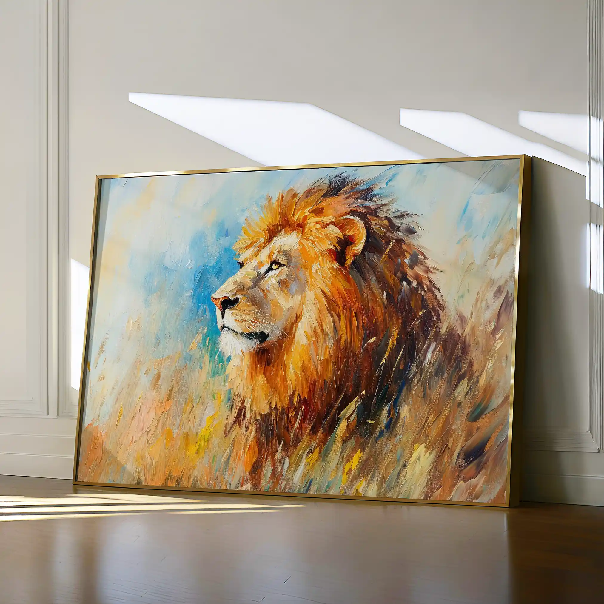 Animals 121 Canvas Art 60 x 40 cm / Black