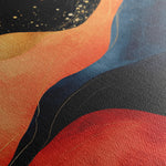 Boho 121 Canvas Art 18" x 24" / 45 x 60 cm / Black