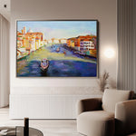 Landscape 121 Canvas Art 18" x 24" / 45 x 60 cm / Black