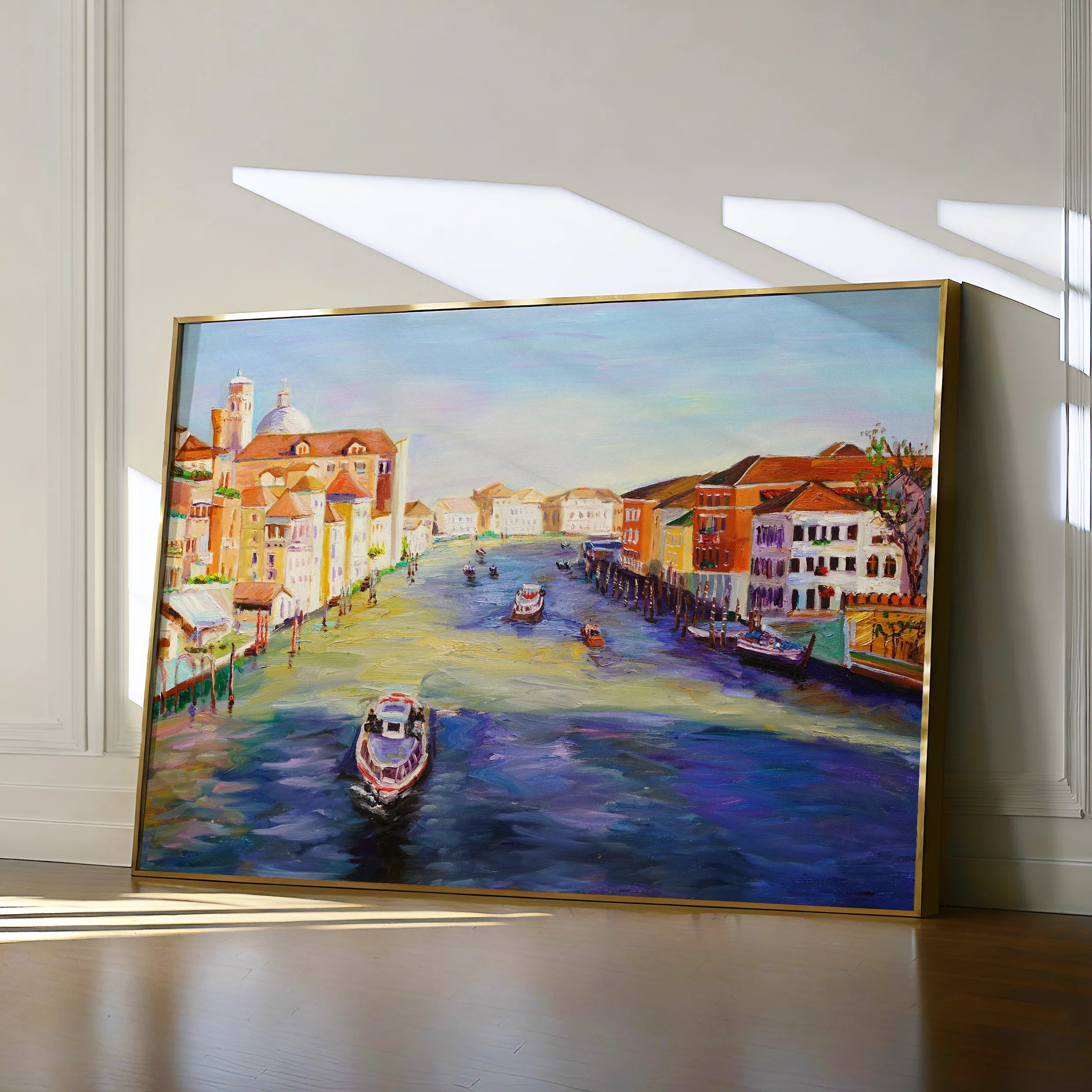 Landscape 121 Canvas Art 18" x 24" / 45 x 60 cm / Black