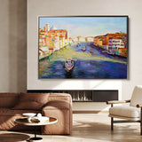 Landscape 121 Canvas Art 18" x 24" / 45 x 60 cm / Black