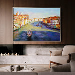 Landscape 121 Canvas Art 18" x 24" / 45 x 60 cm / Black