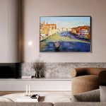 Landscape 121 Canvas Art 18" x 24" / 45 x 60 cm / Black