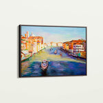 Landscape 121 Canvas Art 18" x 24" / 45 x 60 cm / Black