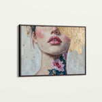 Portrait 121 Canvas Art 18" x 24" / 45 x 60 cm / Black