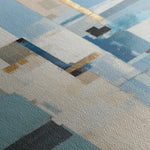 Abstract 1210 Canvas Art 16" x 16" / 40 x 40 cm / Black