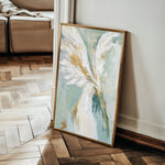 Floral 1212 Canvas Art 18" x 24" / 45 x 60 cm / Black
