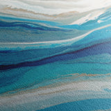 Abstract 1216 Canvas Art 16" x 16" / 40 x 40 cm / Black