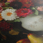 Floral 1217 Canvas Art 18" x 24" / 45 x 60 cm / Black