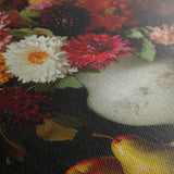 Floral 1217 Canvas Art 18" x 24" / 45 x 60 cm / Black