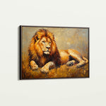 Animals 122 Canvas Art 18" x 24" / 45 x 60 cm / Black