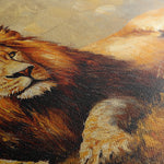 Animals 122 Canvas Art 18" x 24" / 45 x 60 cm / Black