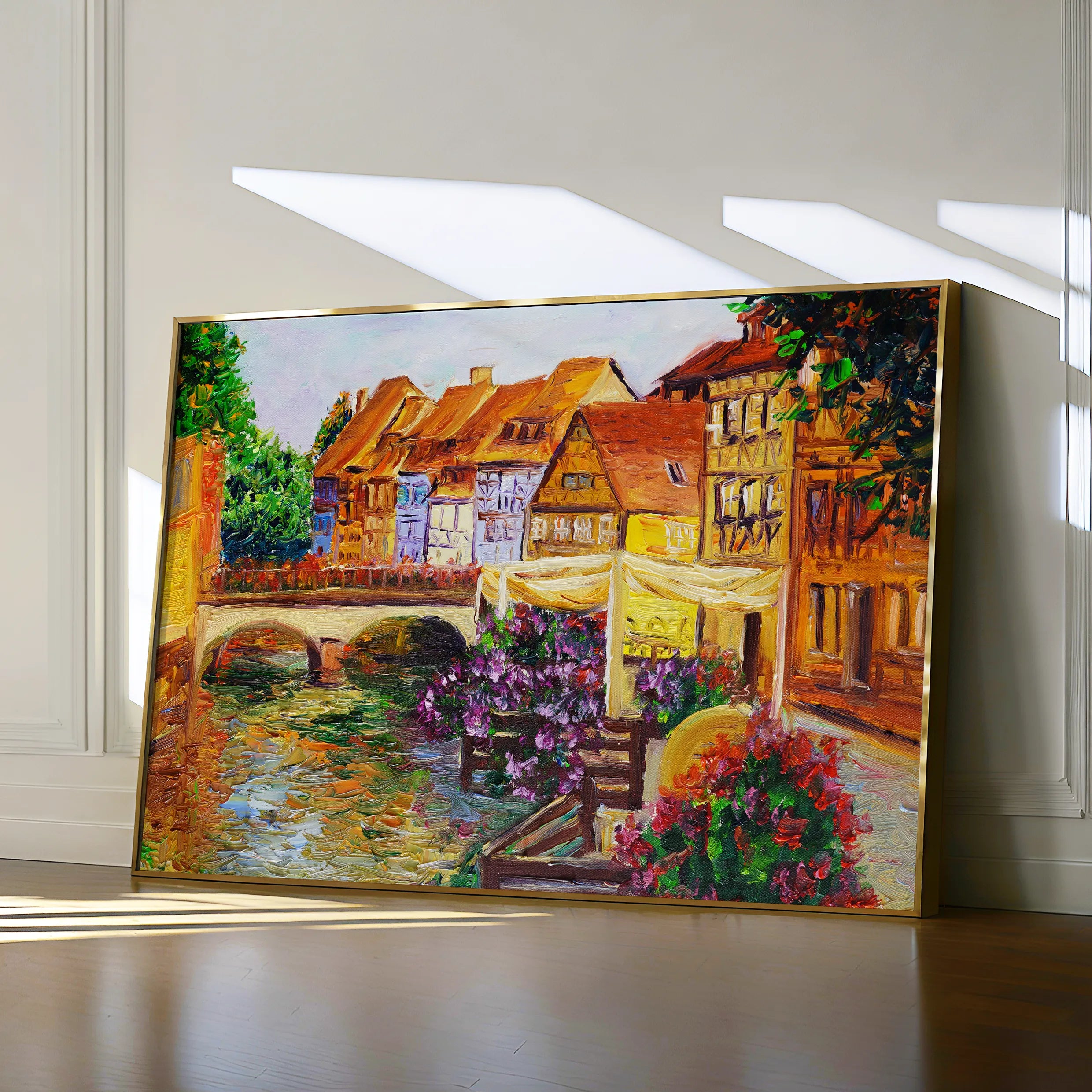 Landscape 122 Canvas Art 18" x 24" / 45 x 60 cm / Black