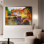 Landscape 122 Canvas Art 18" x 24" / 45 x 60 cm / Black