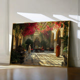 Orientalist 122 Canvas Art 18" x 24" / 45 x 60 cm / Black
