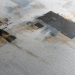 Abstract 1223 Canvas Art 16" x 16" / 40 x 40 cm / Black