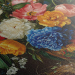 Floral 1223 Canvas Art 18" x 24" / 45 x 60 cm / Black
