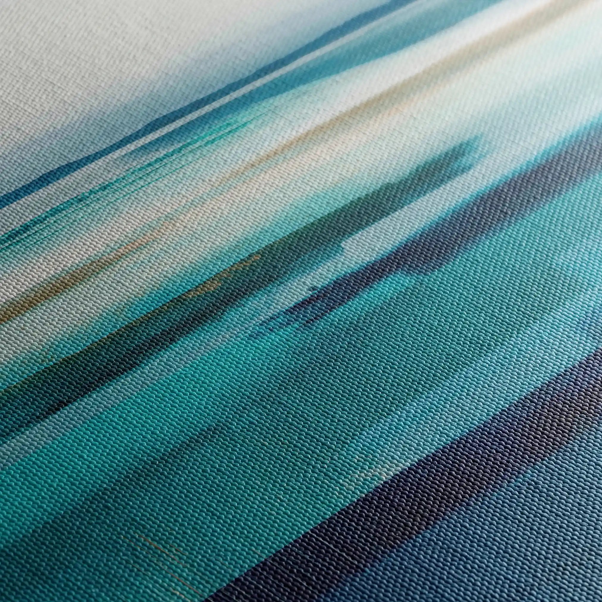 Abstract 1225 Canvas Art 60 x 60 cm / Black